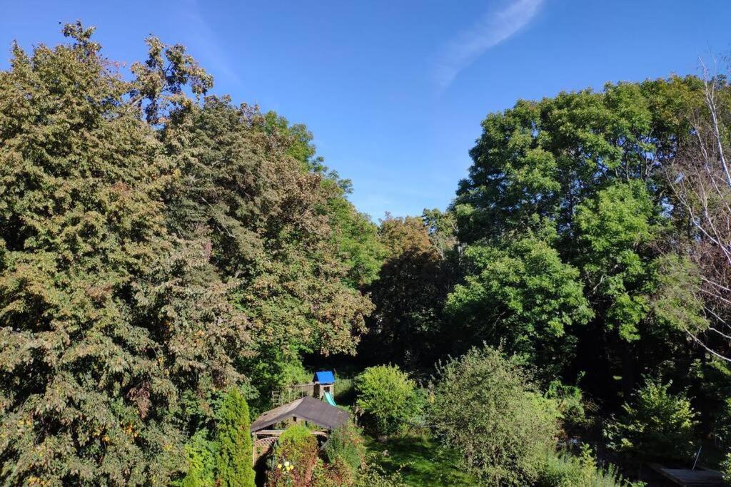 Ferienwohnung Mit 123Qm Fuer 8 Personen Mit Sehr Grossem Garten, Einfache Innen-Ausstattung Leipzig Exterior foto